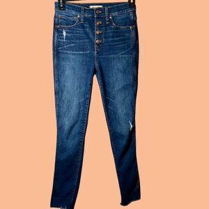 Madewell 10" High-Rise Skinny Jeans – Women’s Size 27